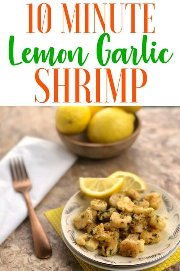 Lemon garlic Shrimp 