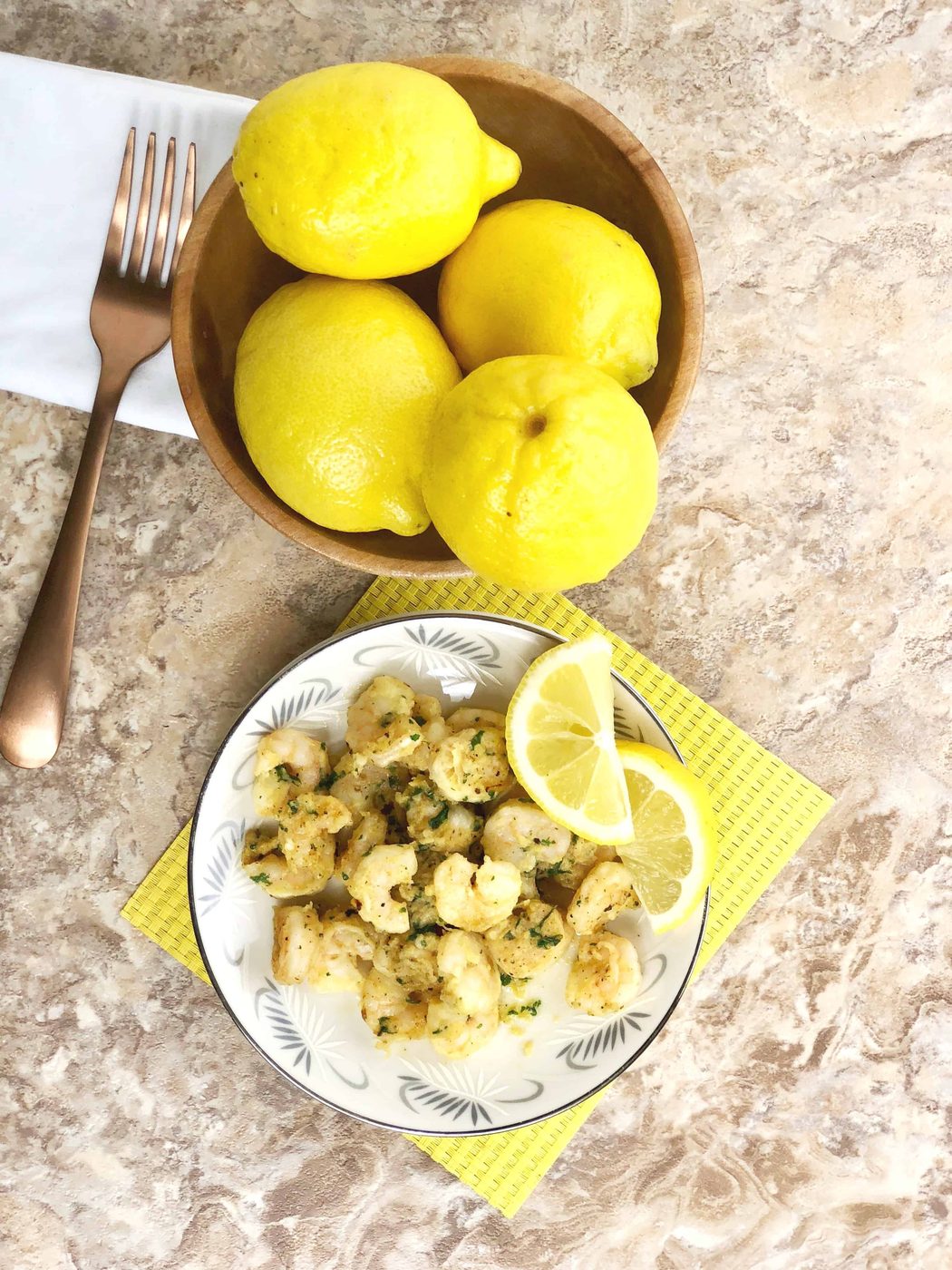 10 Minute Lemon Garlic Shrimp Weight Watchers Shrimp