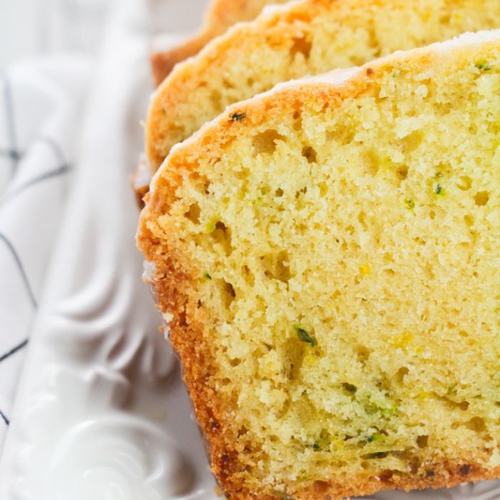 Lemon Zucchini Bread, plus a lemon glaze