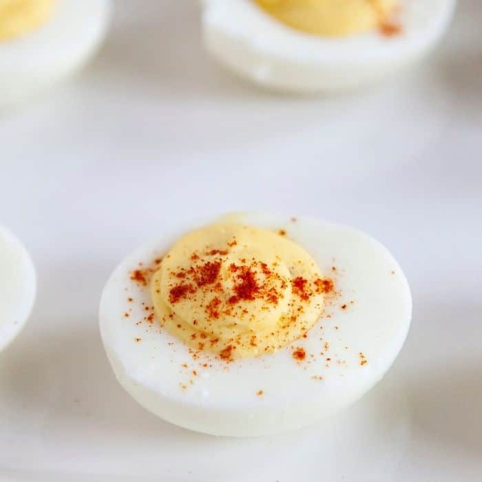 Light Deviled Eggs WW Friendly