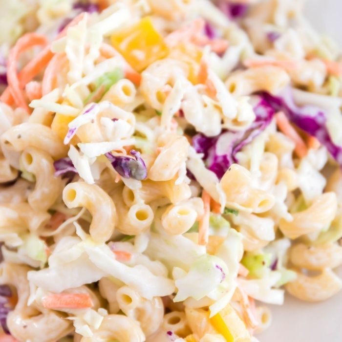 Macaroni Coleslaw Salad