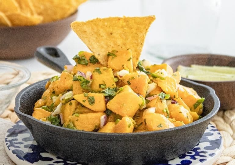 5 Ingredient Mango Salsa