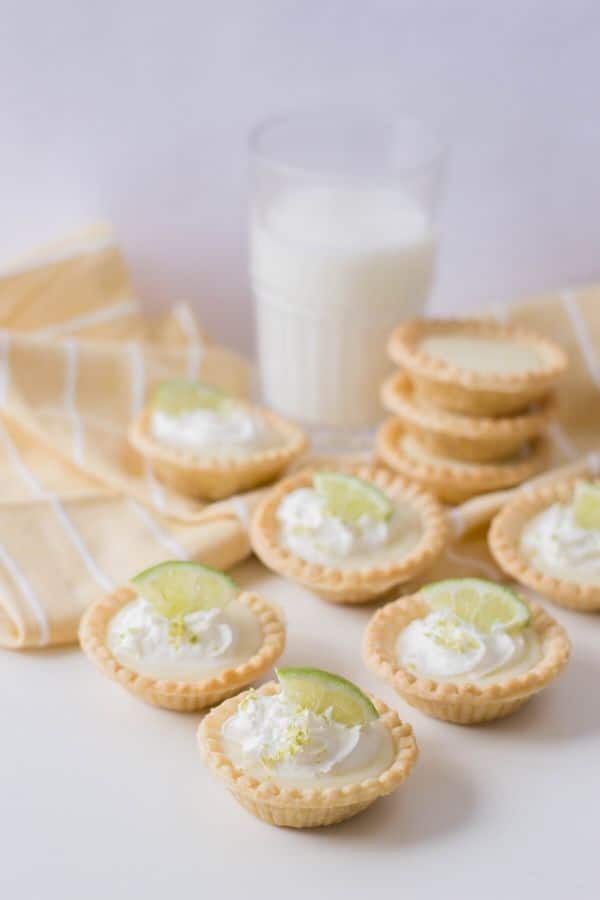 Mini Key Lime Pies, bite size dessert