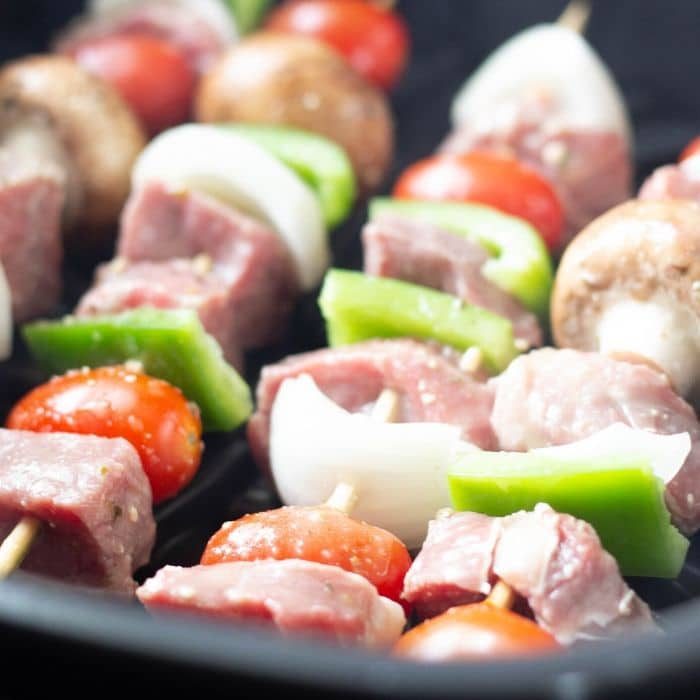 Ninja Foodi Grill Steak Kabobs Recipe, plus Video