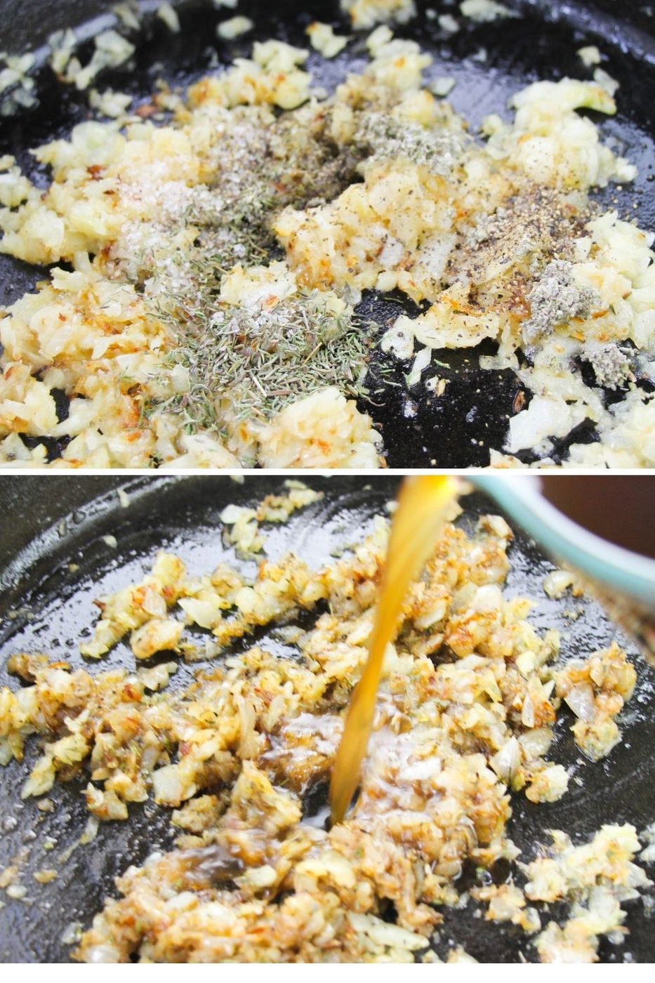 collage on Onion Gravy 
