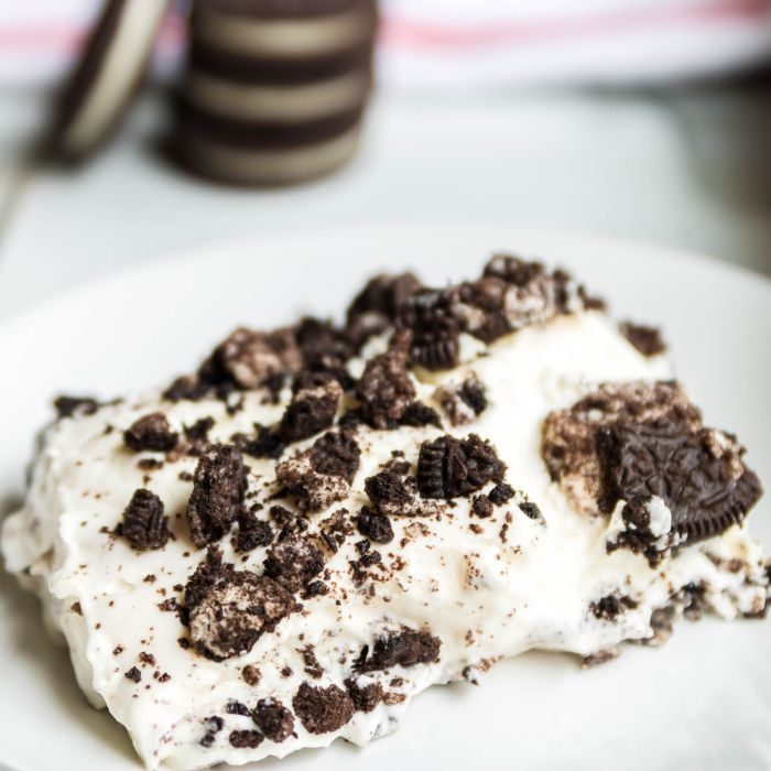 No Bake Oreo Dessert and Cool Whip