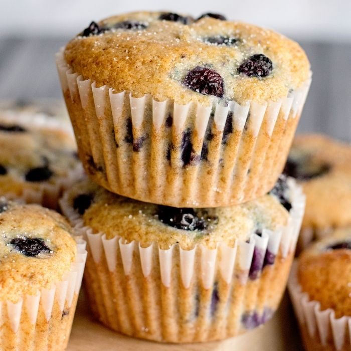 Blueberry Pancake Muffins