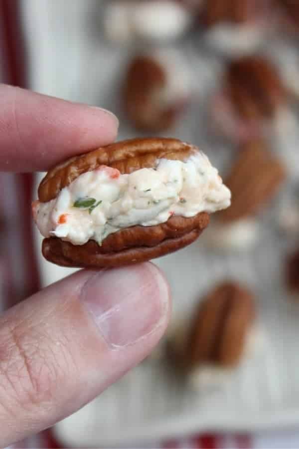 Bite Size Pecan Cheese Ball Bites Appetizer To Serve Up