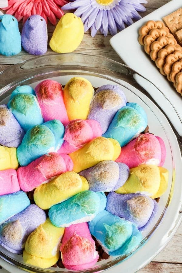 Peep S’mores Dip Easter Dip
