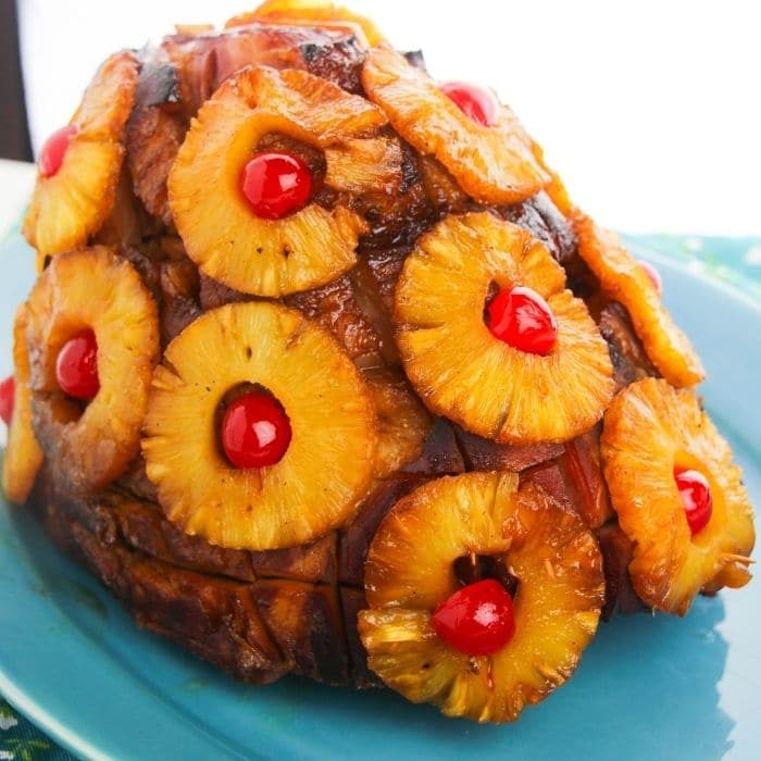 Vintage Pineapple Ham