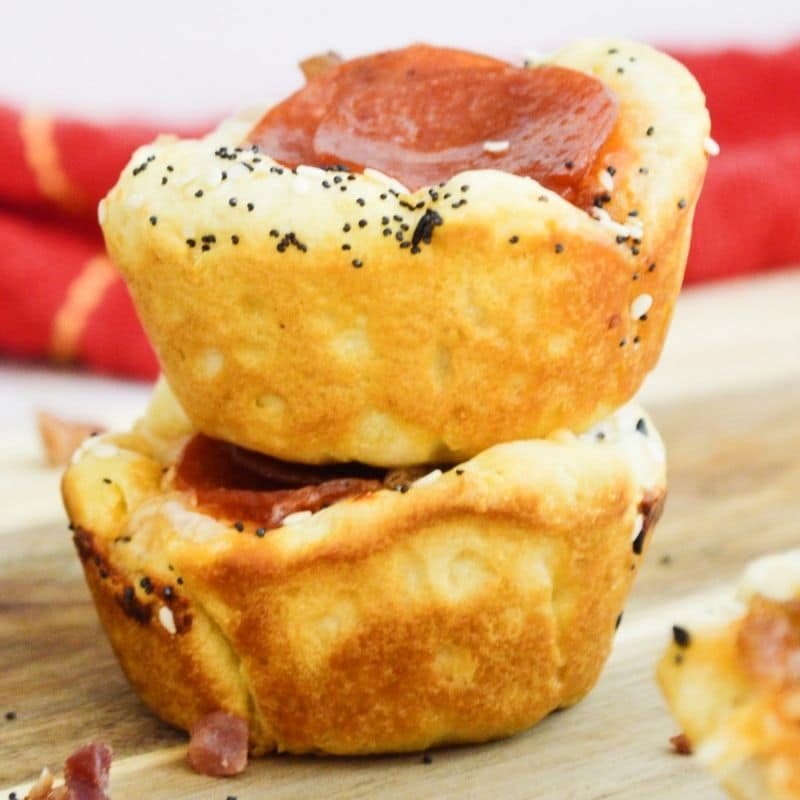 Pizza Cupcakes Mini Deep Dish Pizzas