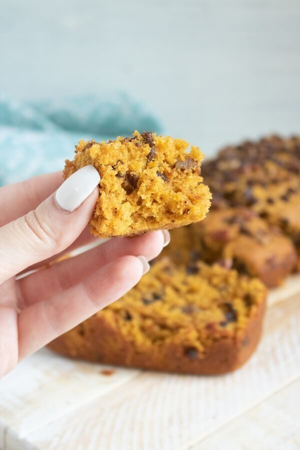 Moist And Delicious Pumpkin Chocolate Chip Bread