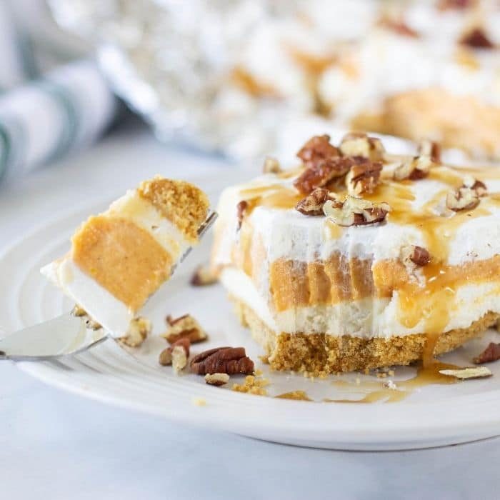 No‑Bake Pumpkin Lush, layered pumpkin dessert