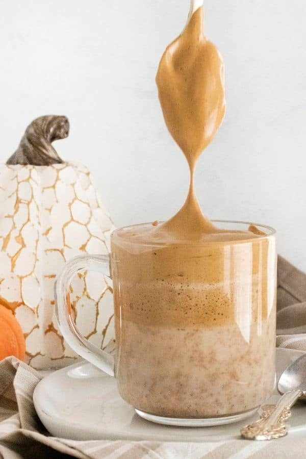 Pumpkin Spice Whipped Coffee Dalgona Coffee