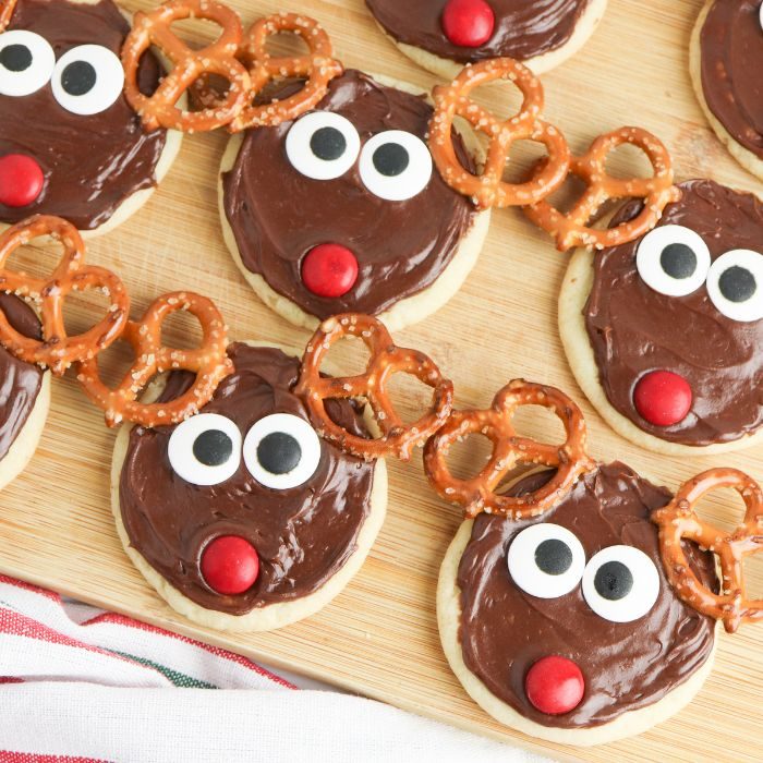 Reindeer Cookies and Premade Cookie Dough