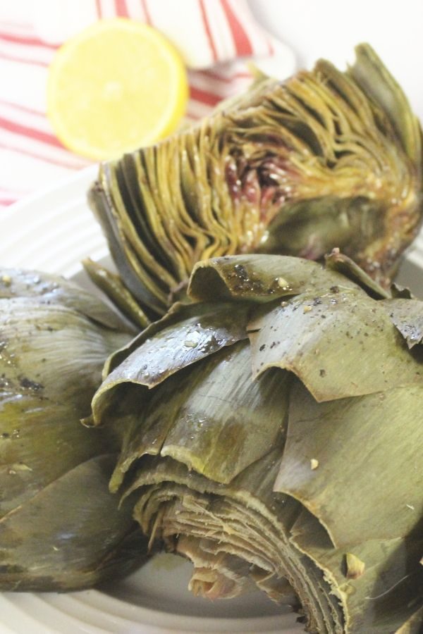 & Delicious Roasted Artichokes
