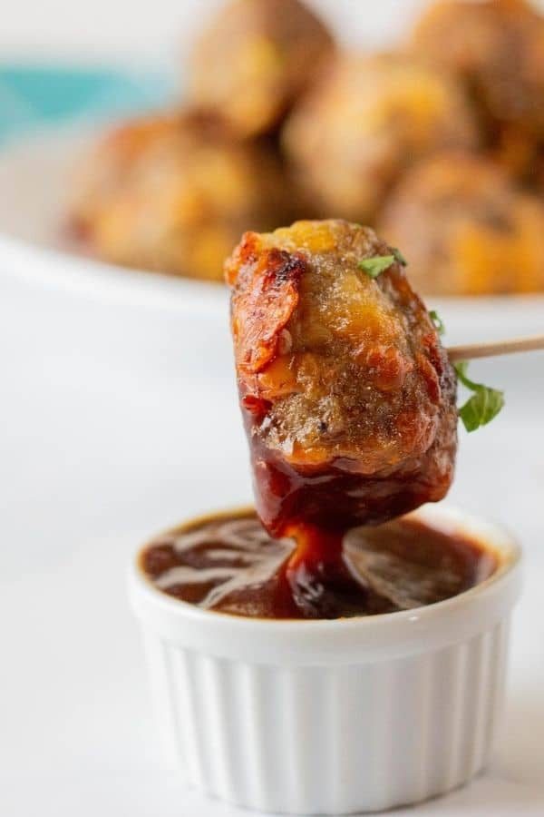 Sausage Balls Made, plus Bisquick, freezer Friendly