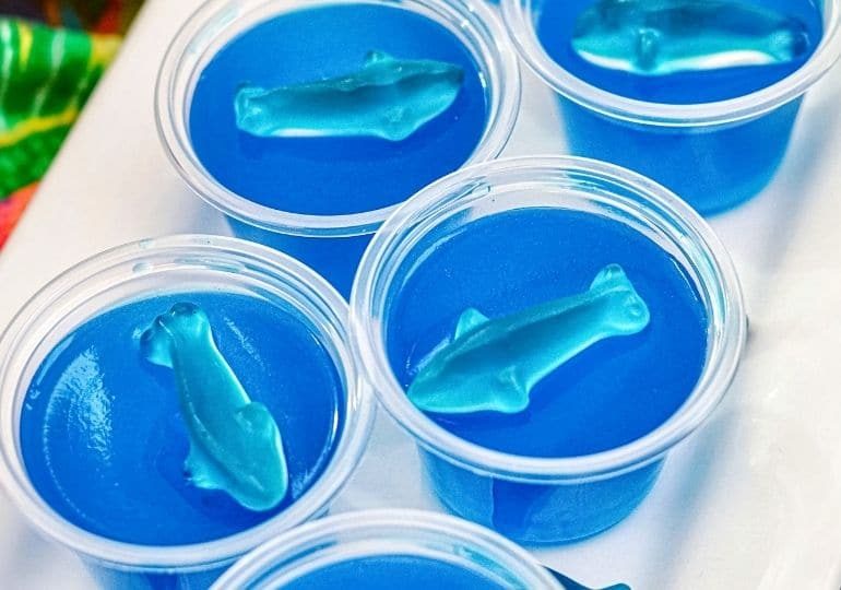 Shark Attack Jello Shots Ocean Water