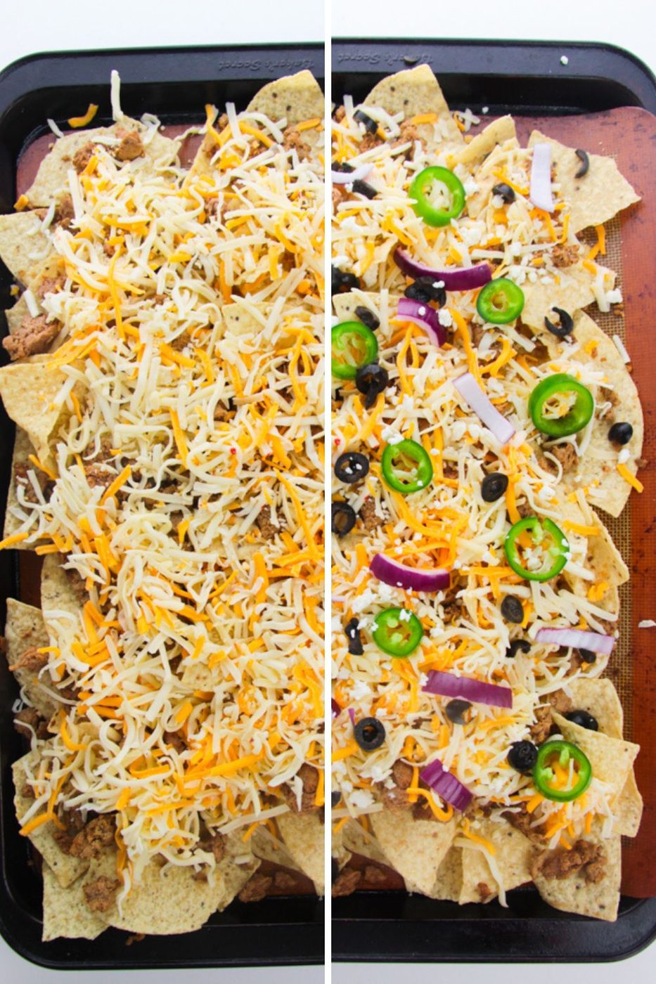 loaded nachos picture of how to pile on toppings 