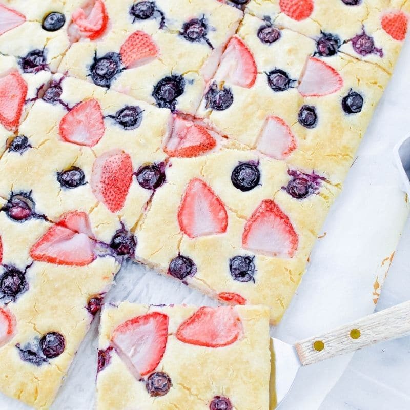 Sheet Pan Pancakes Oven Baked Pancakes