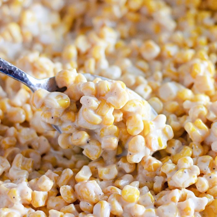 Skillet Corn and Cream Cheese & Creamy Side