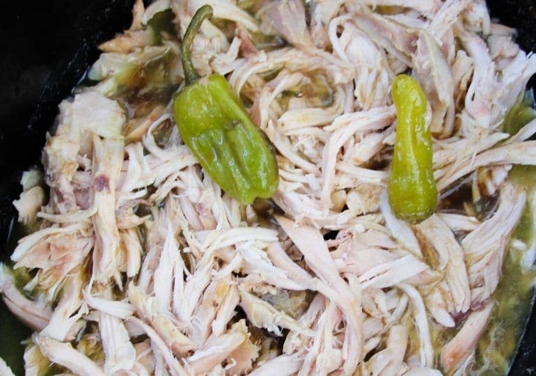 5 Ingredient Crock Pot Mississippi Chicken