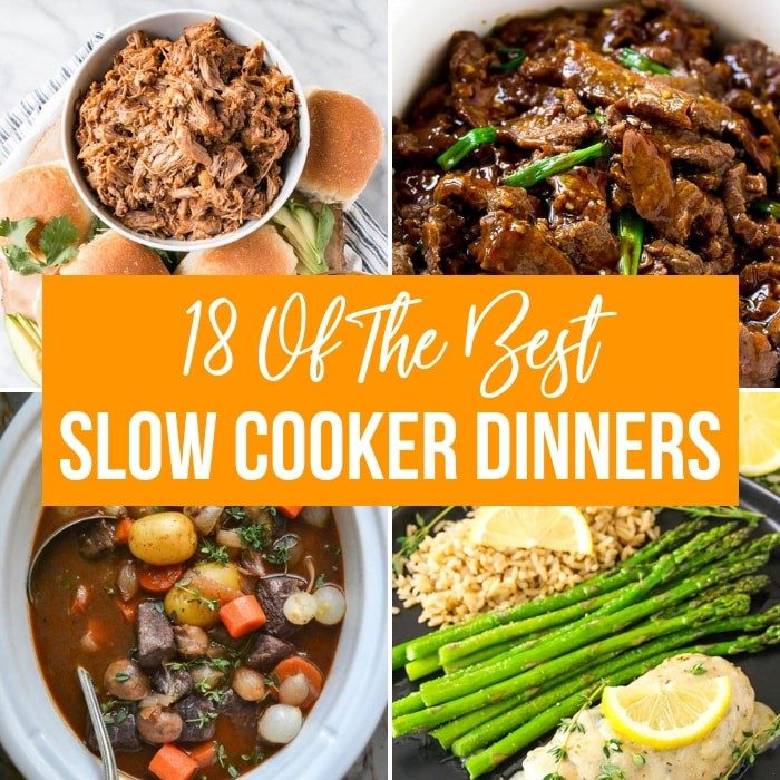 33+ Of The Slow Cooker Dinner Recipes