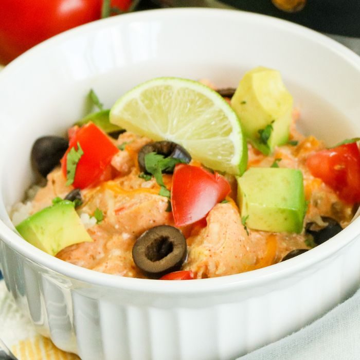 Low Carb Slow Cooker Mexican Chicken