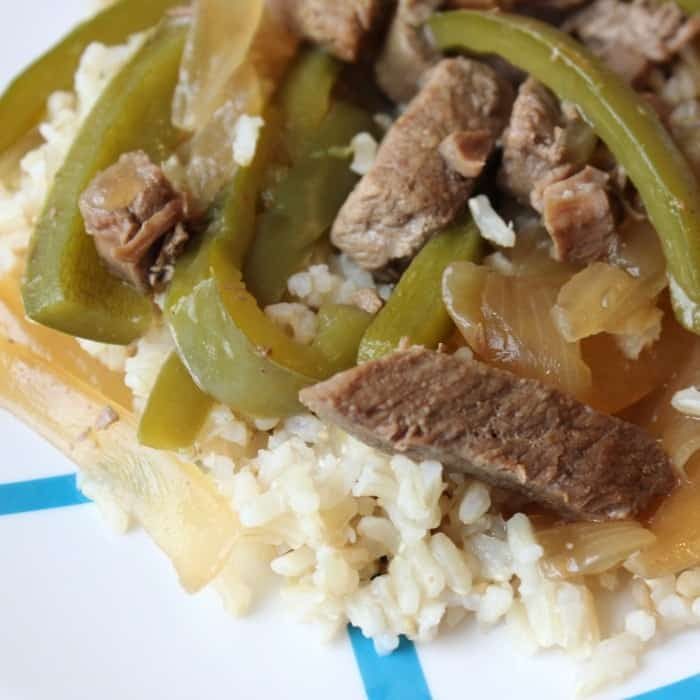 Slow Cooker Pepper Steak