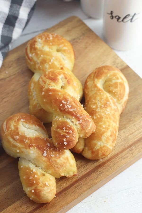 Soft Pretzels Proofing Dough in Instant Pot Method
