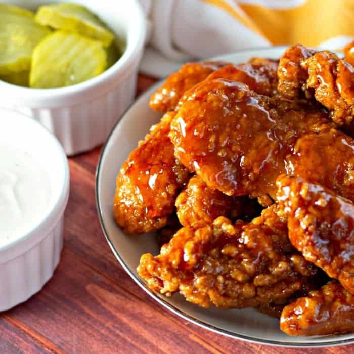 Air Fryer Sweet & Spicy Crispy Chicken Tenders