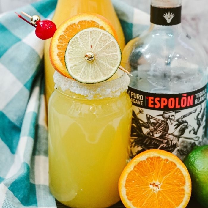 Tequila and Orange Juice Cocktail