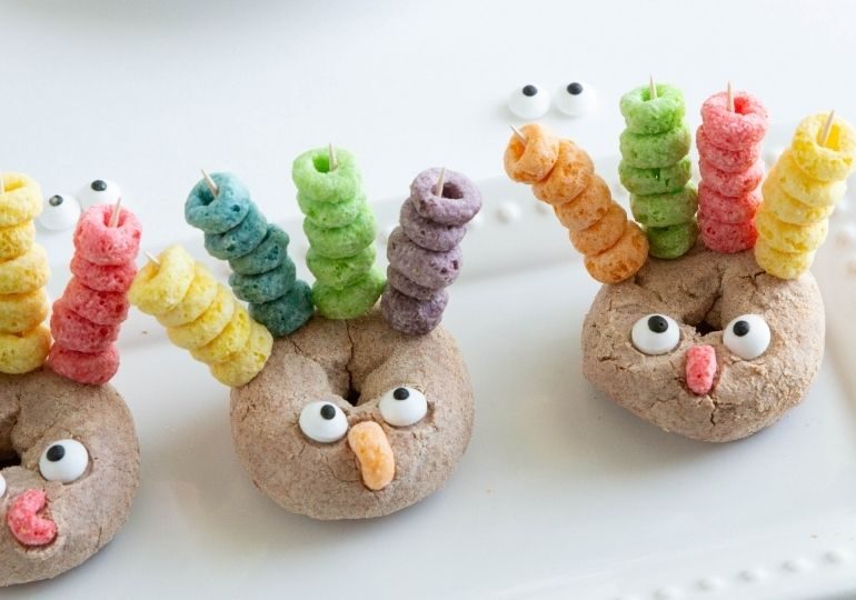 & Cute Turkey Donuts For Thanksgiving