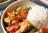Wok-Kissed Garlic Chicken