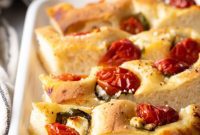 Aromatic Tomato Basil Focaccia