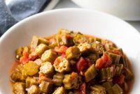 Sun-Kissed Okra and Tomato Stew