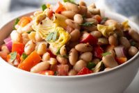Vibrant Artichoke White Bean Delight