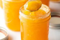 Sweet Homemade Peach Preserves