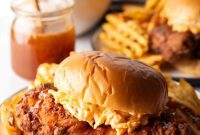 Sweet Heat Pimento Chicken Sandwich