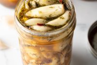 Zesty Preserved Garlic