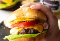 Air Fryer Burger Perfection