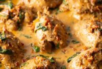 Tuscan Cream Chicken Delights