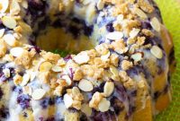 Bakery Style Blueberry Muffin Cake