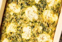 Creamy Spinach Artichoke Bake