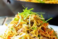 Classic Cantonese Pork Lo Mein