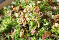 Creamy Broccoli Bacon Salad