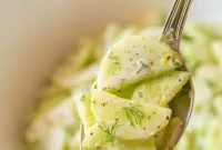 Refreshing Cucumber Dill Salad