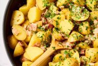 Zesty Warm German Potato Salad