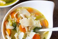 Comforting Chicken Orzo Soup