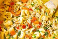 Homestyle Chicken Tortellini Delight